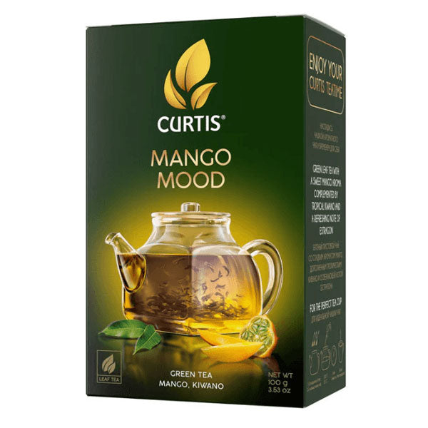 Tea Green Leaf Mango Mood – 3.53 oz (100gr)